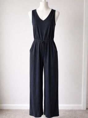 Old Navy V-Neck Sleeveless Wide-Leg Jumpsuit